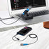 Uniwit Mini Portable Vocal/Instrument Microphone for Mobile Phone Laptop Notebook Apple iPhone Sumsung Android with Holder Clip (Blue)